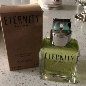 Eternity Eau de toilette for man 3.4 tester Bottle